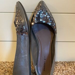 Bling Pointy Toe Flats